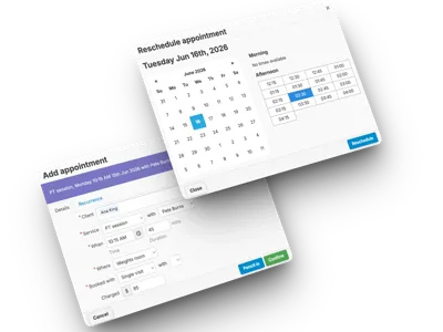 Appointment Book Interface