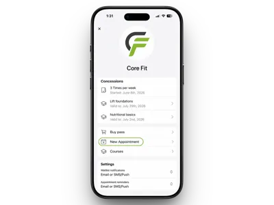 Appointment Roster View