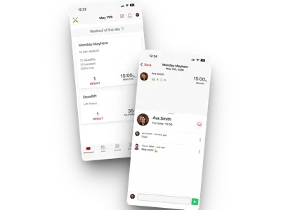 Workout conversations and member messaging