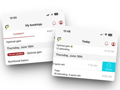 Managing attendance and waitlists