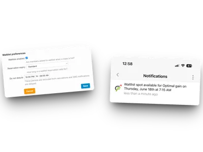 Flexible waitlist settings