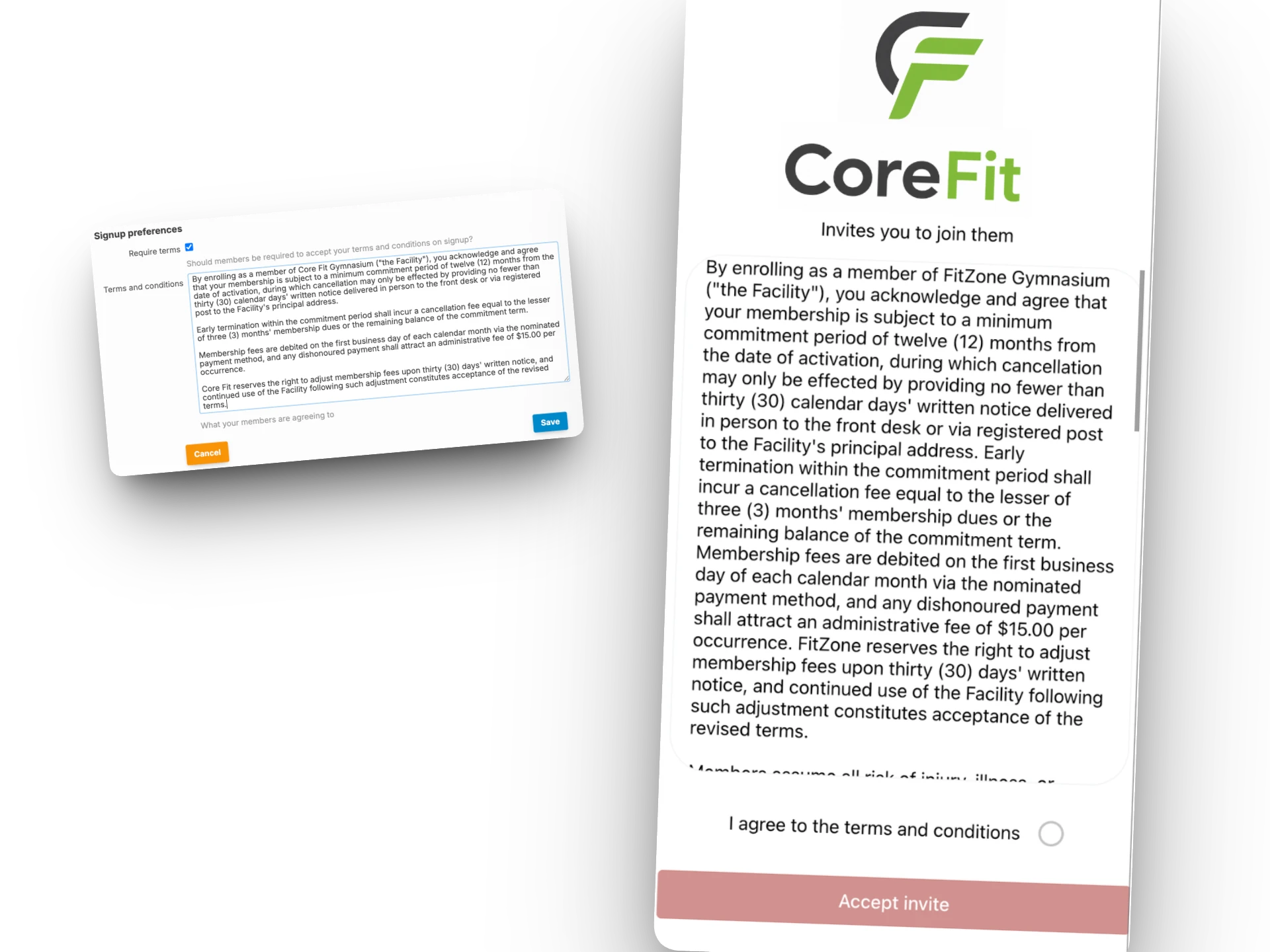 Workout Programming Interface